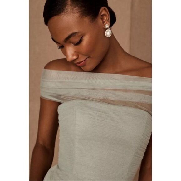 BHLDN - Jenny Yo Ryder Convertible Maxi Dress in Seaglass Green - Picture 3 of 10